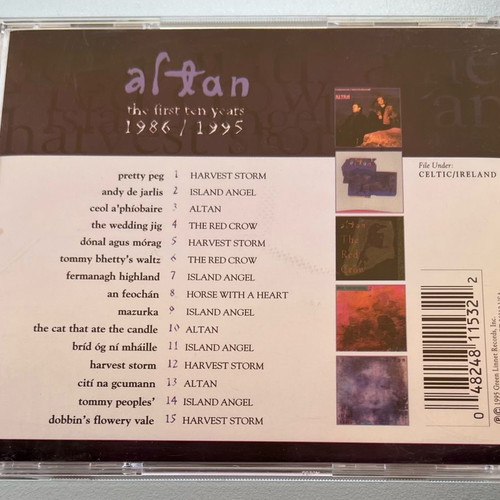 Altan The First Ten Years 1986-1995 CD used