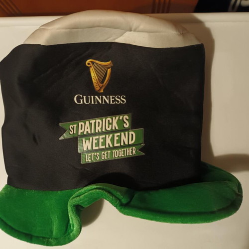 Guinness St Patrick's Weekend hat used