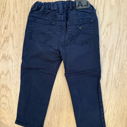 Emporio Armani jeans dark blue, size 18 months, like new