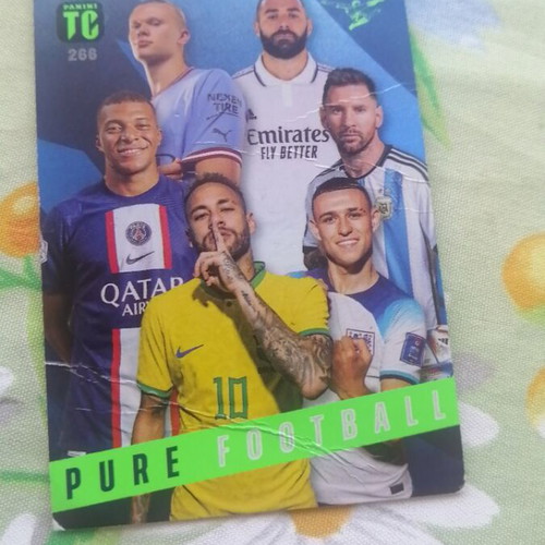 Pure Football card used