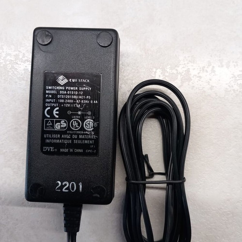 Power supply 12V 1.5A used