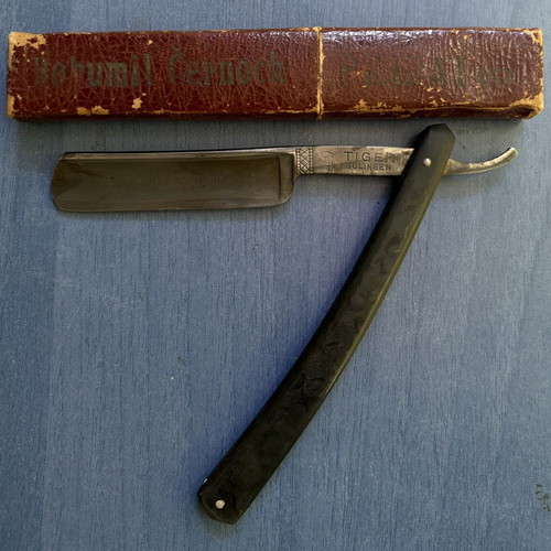 Tiger Solingen straight razor used