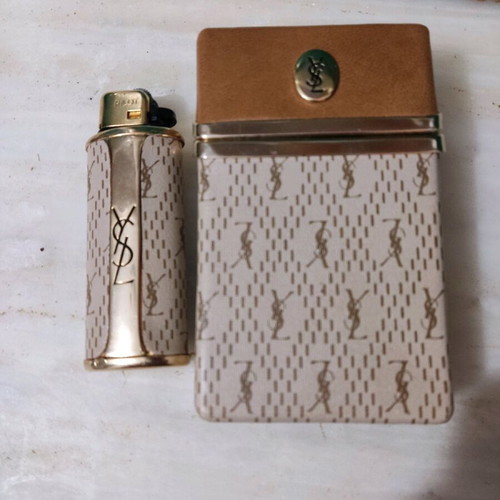ysl tobacco Ives Saint Laurent tobacco case and… - € 120,00