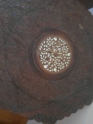 Carved table used
