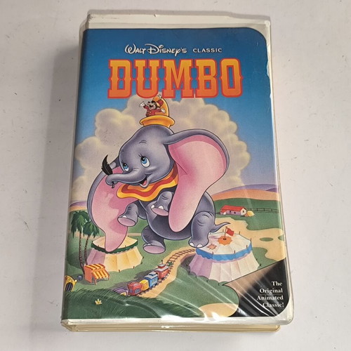 Dumbo VHS tape used, Walt Disney classic, English