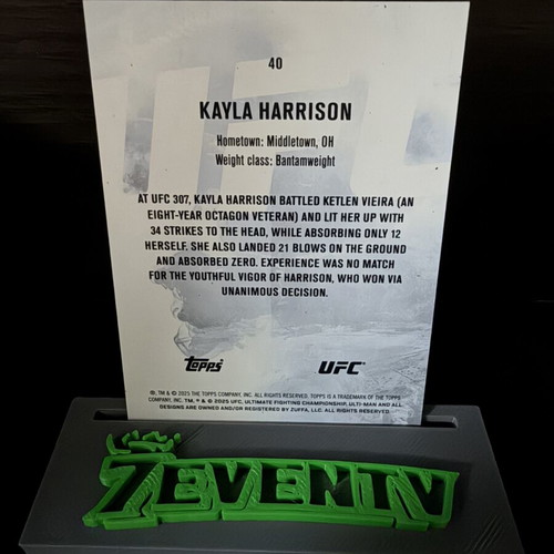 2025 Topps UFC Knockout Kayla Harrison #40