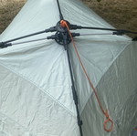 Terra Nation Hare Kohu Plus beach tent new, open green