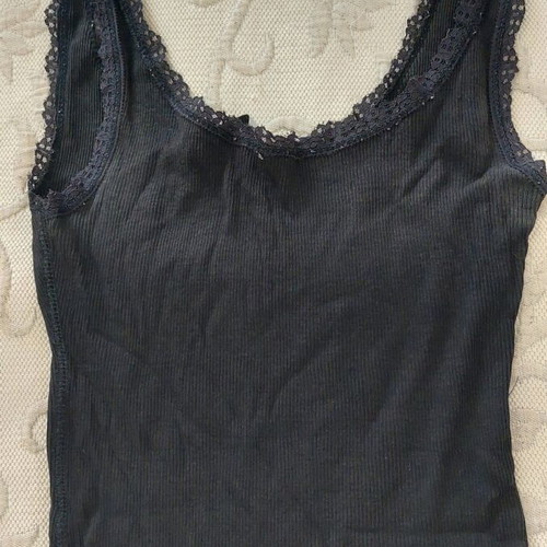 Pull & Bear blouse used, black, size M