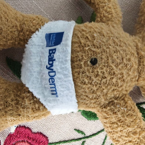 Babyderm plush doll used, vintage decade