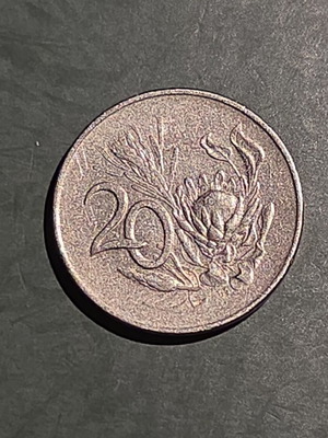 20 Cents South Africa 1965 coin