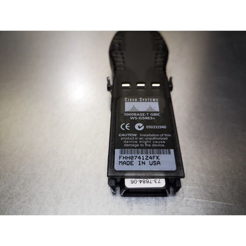 CISCO WS-G5483 GBIC 1000BASE-T Gigabit Transceiver Module