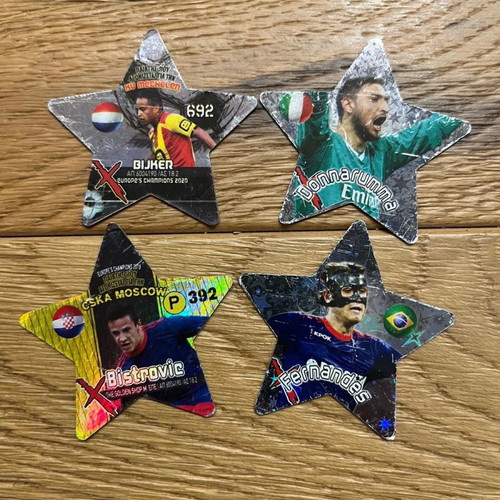 Metal football tags used, collectible
