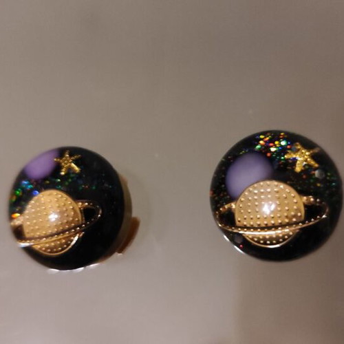 3D Button Covers new, purple and blue