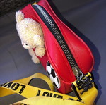 Children's bag like new, red