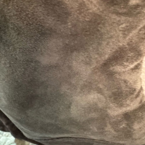 Glamazons gray suede backpack like new with inner zipper