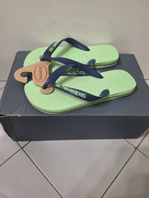Havaianas γυναικείες παντόφλες καινούργιες, νούμερο 35-36, χρώμα μέντα