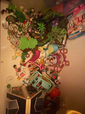 Playmobil Fairies & Princesses large set with Ayuma tree and vehicles