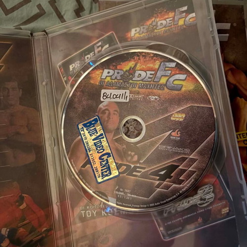 Pride FC pack of 7 DVDs