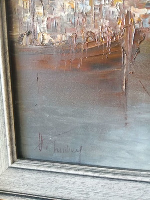 Painting by Th. Gkionis used, dimensions 94x74