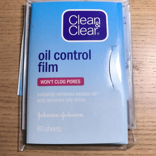Clean & Clear Oil Control Film 60 Sheets new, 3 packs