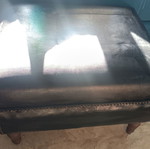 Black stool like new