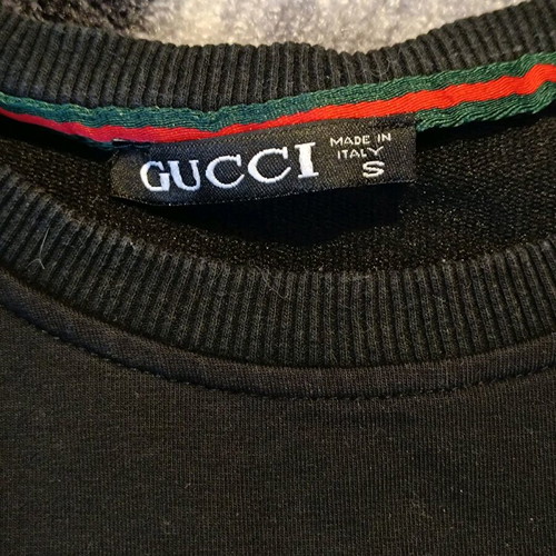 Gucci Longsleeve sweatshirt Small used, black, cotton