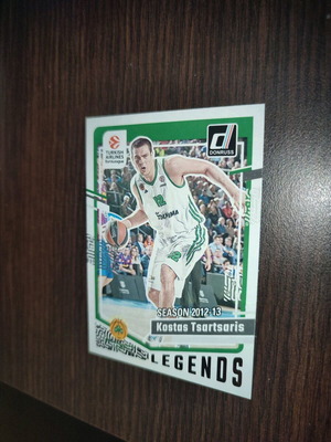 Κάρτα Panini Donruss Euroleague Kostas Tsartsaris καινούργιο
