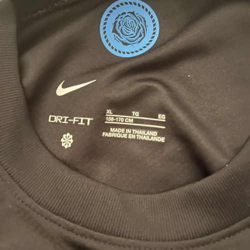 Nike England 2025 women's team stadium away kids jersey XL