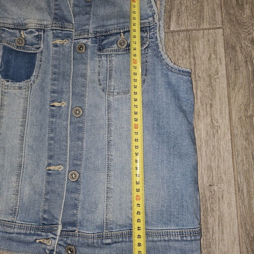 Zara denim vest for girl 11-12 like new