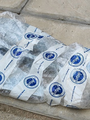 Flat Britany Plastimo Anchor like new, galvanized