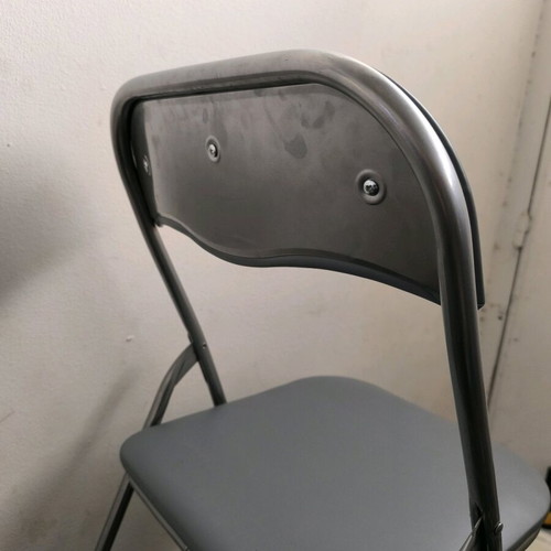 Metal chairs like new, pack of 8