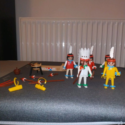 Playmobil Lyra 1974 Indians used, pack