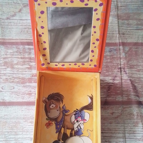 Diddl Diddlina Galupy Depesche mirror box used