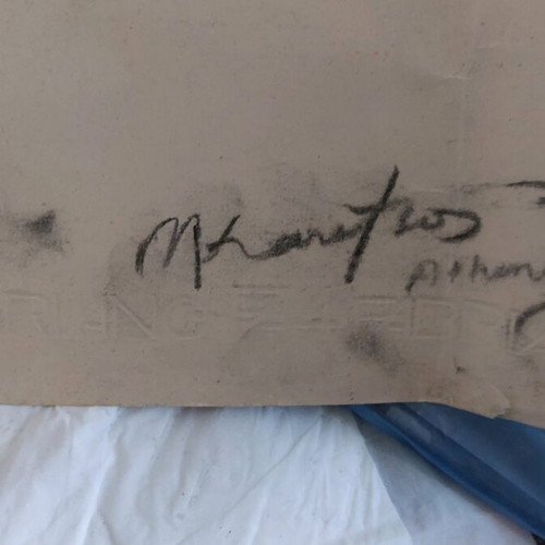 M.Karetsou artwork used, rare 1971 with minor paper damage