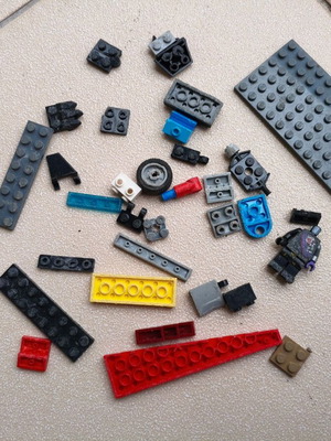 Lego μεταχειρισμένα διαφορά κομμάτια
