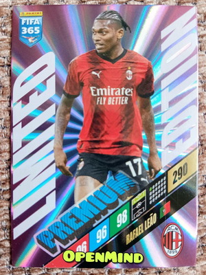 Κάρτα Rafael Leao Premium Limited FIFA 365 2024 Adrenalyn XL καινούργια