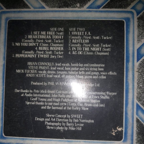 Sweet-Fanny Adams vinyl record used, foreign music