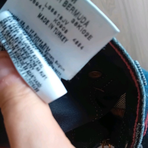Lee denim bermuda shorts like new, women's