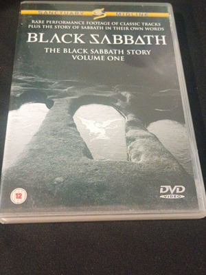 Black Sabbath The Black Sabbath Story Volume One DVD like new