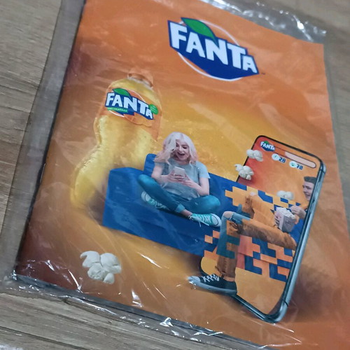 Fanta notebook new collectible