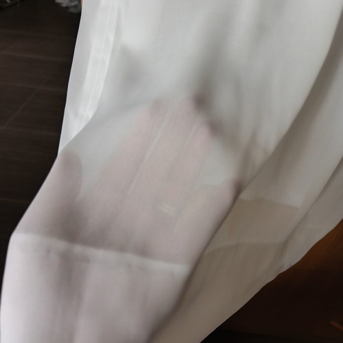Vintage white dress like new with back design
