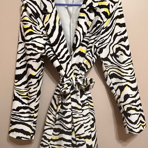 Bubblegun oversized jacket/dress new M/L with belt and shoulder pads