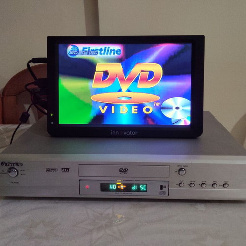 Firstline DVD Player FLAV10 used, for repair