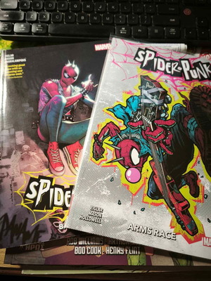 Spider-Punk comics new, Battle of the Banned and Arms Race #1