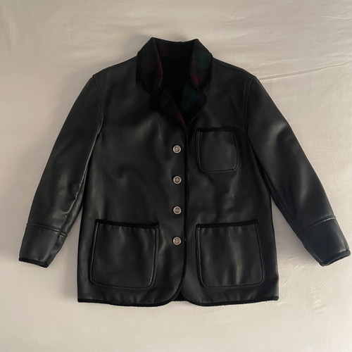 Vintage Krizia Jeans jacket used, size 42, black
