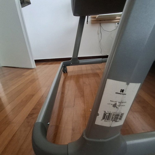 Baby cot with wheels refurbished, gift 4 sheets NEF-NEF