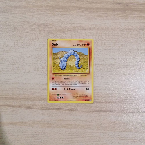 Pokémon Onix Evolutions 2016 card new