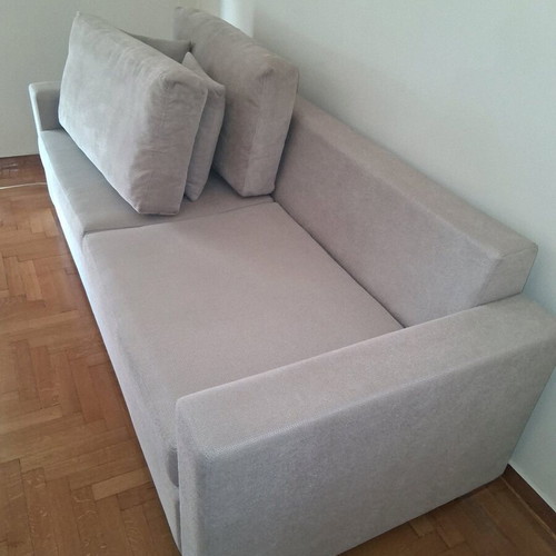 Sofa bed new, three-seater 2.15x0.90 m