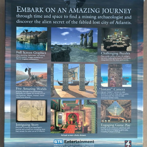Timelapse Ancient Civilizations The Link To Atlantis PC CD-ROM like new
