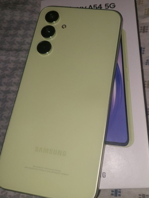 Samsung Galaxy A54 5G 8GB 128GB Lime used, dual SIM, Android